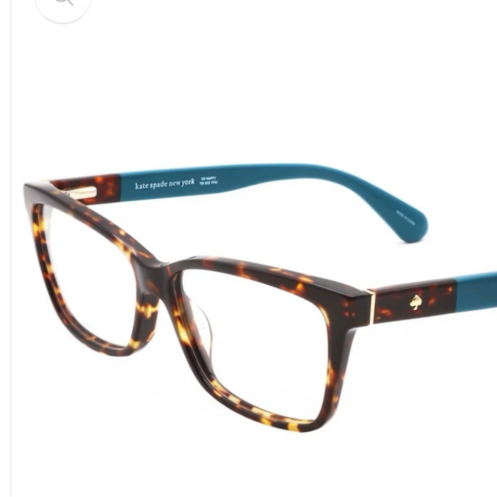 Kate Spade Camberley Eyeglasses Frame Tortoise shell with blue